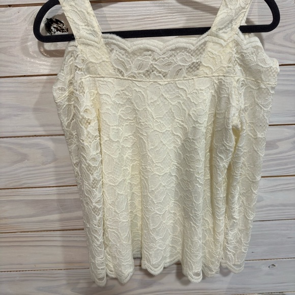 Chico's Tops - Elegant Lace Cream Top